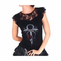 gallery/lace-printed-gothic-t-shirt