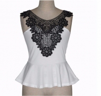 gallery/sexy-top-for-women-slim-lace-t-shirt-dress-summer-tops-sleeveless-halter-top-crochet-vintage